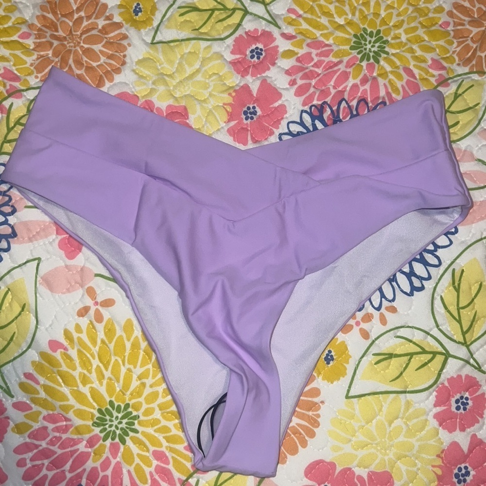 NEW SHEIN SMALL PURPLE BIKINI - Picture 3 of 4